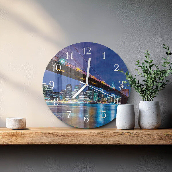 Ronde glazen klok Brug