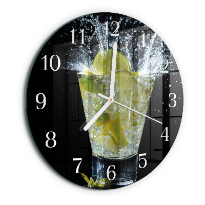 Ronde glazen klok Cocktail