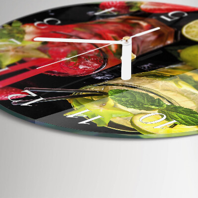 Ronde glazen klok Cocktail