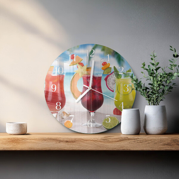 Ronde glazen klok Cocktail