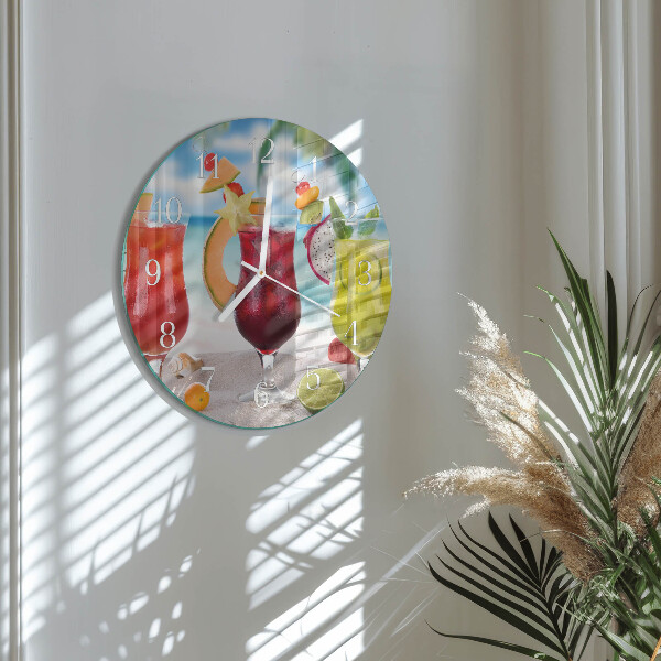 Ronde glazen klok Cocktail