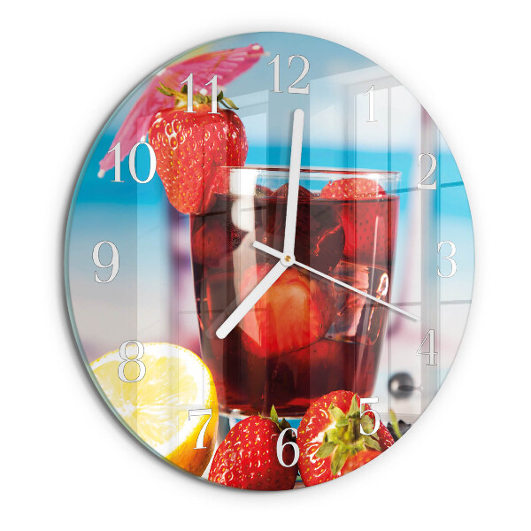 Ronde glazen klok Drankje