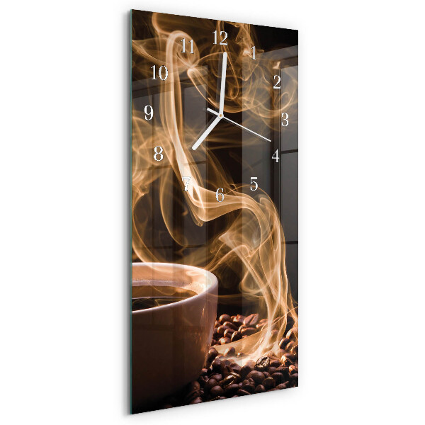 Glazen klok rechthoekige Kopje koffie