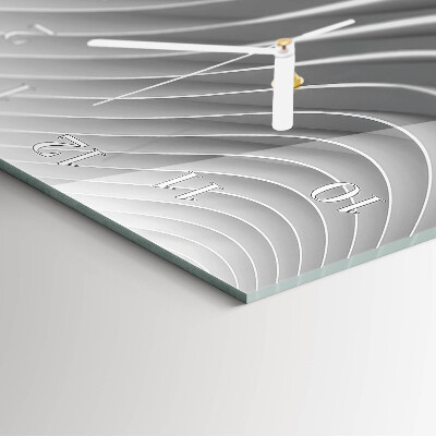 Glazen klok rechthoekige Abstractie