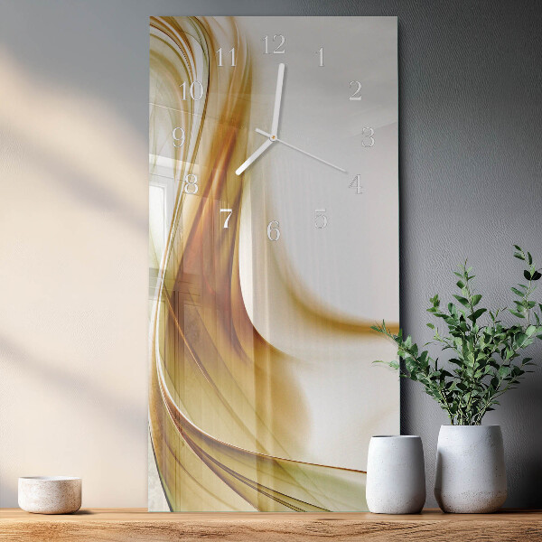 Glazen klok rechthoekige Abstractie