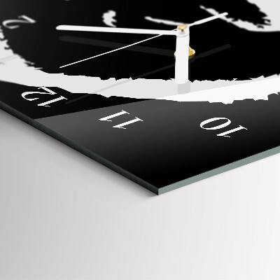 Glazen klok rechthoekige Abstractie