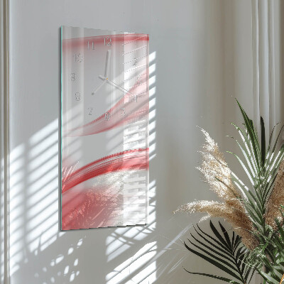 Glazen klok rechthoekige Abstracte kunst