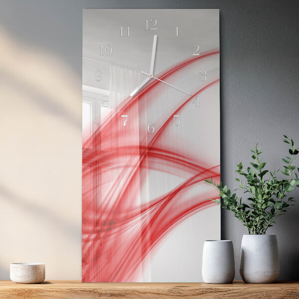 Glazen klok rechthoekige Abstracte kunst