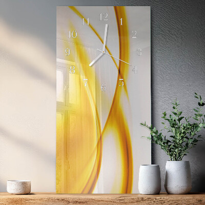 Glazen klok rechthoekige Abstracte kunst