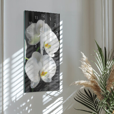Glazen klok rechthoekige Orchidee