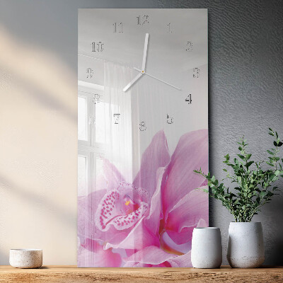 Glazen klok rechthoekige Orchidee
