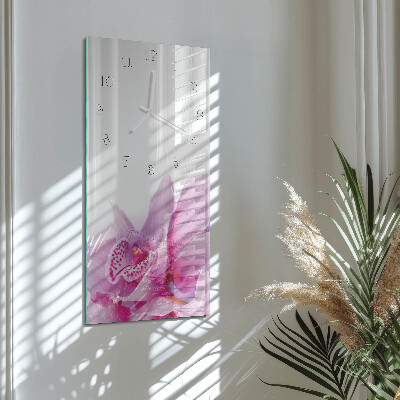 Glazen klok rechthoekige Orchidee