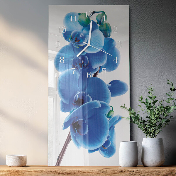 Glazen klok rechthoekige Orchidee