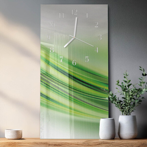 Glazen klok rechthoekige Abstracte kunst