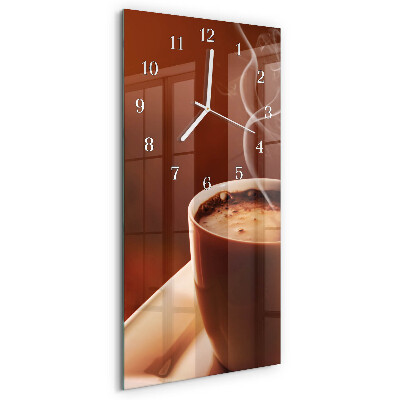 Glazen klok rechthoekige Koffie
