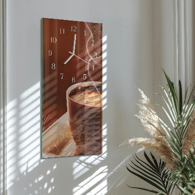Glazen klok rechthoekige Koffie