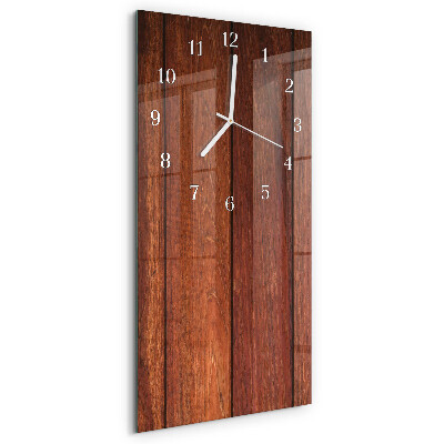 Glazen klok rechthoekige Hout