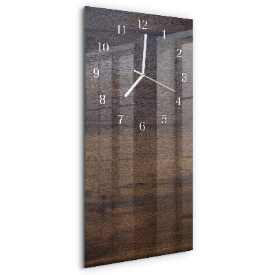 Glazen klok rechthoekige Houten plank