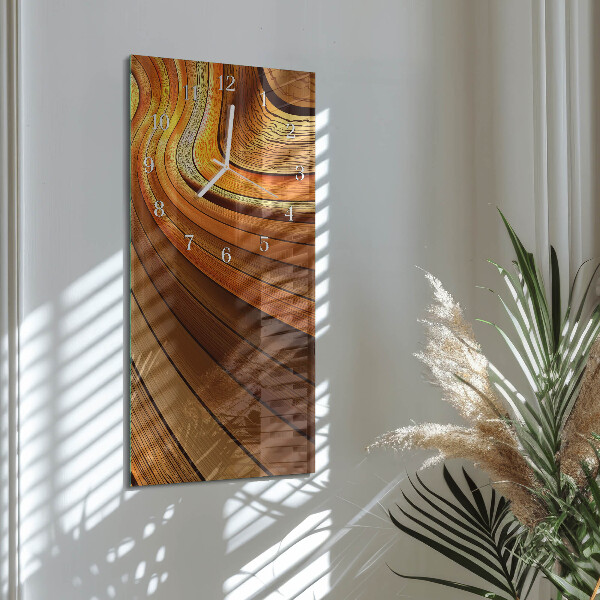 Glazen klok rechthoekige Abstractie