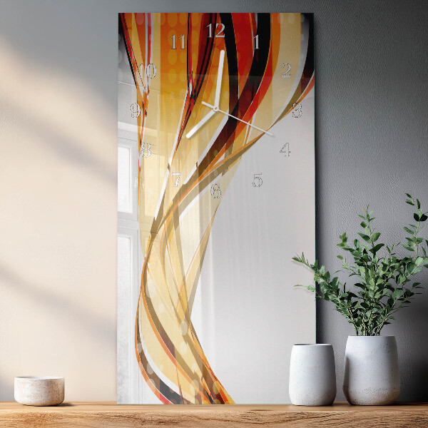 Glazen klok rechthoekige Abstractie