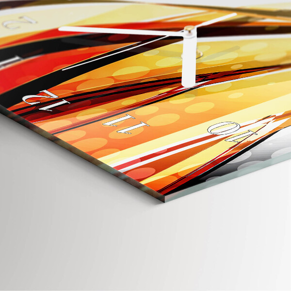 Glazen klok rechthoekige Abstractie