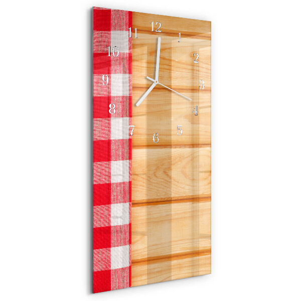 Glazen klok rechthoekige Tafel