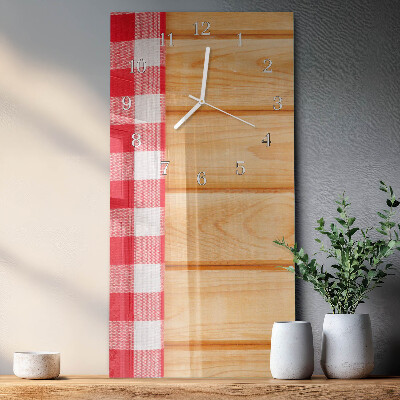 Glazen klok rechthoekige Tafel