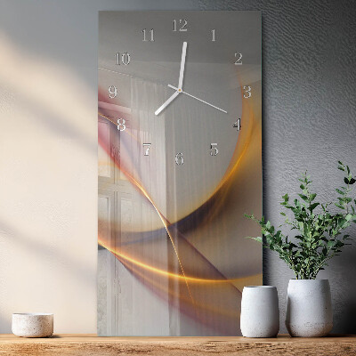 Glazen klok rechthoekige Abstractie
