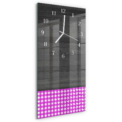 Glazen klok rechthoekige Tafel
