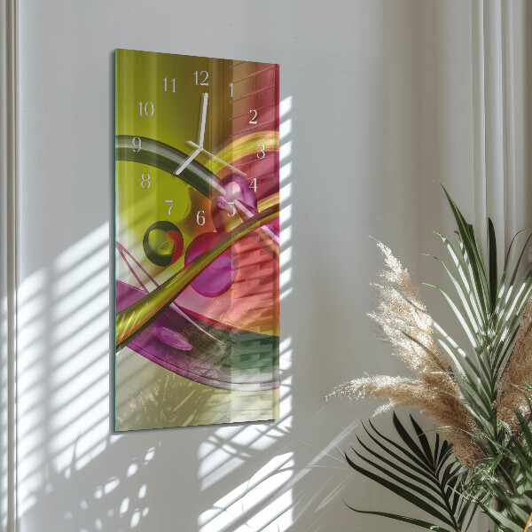 Glazen klok rechthoekige Abstractie