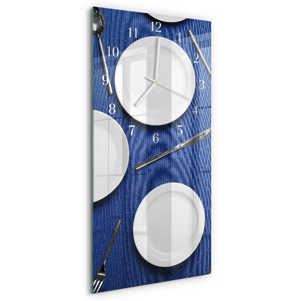 Glazen klok rechthoekige Bord