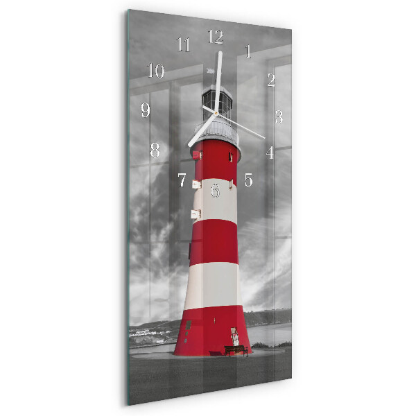 Glazen klok rechthoekige Vuurtoren