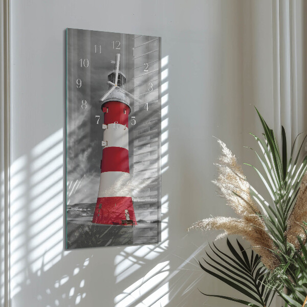 Glazen klok rechthoekige Vuurtoren