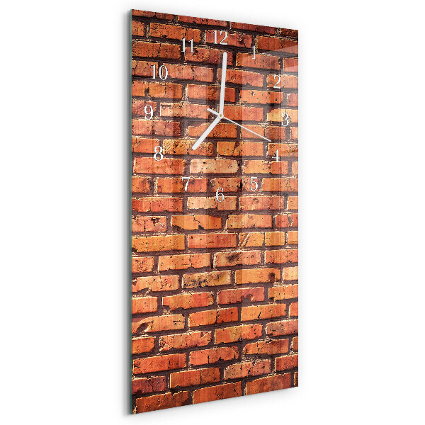 Glazen klok rechthoekige Bakstenen muur