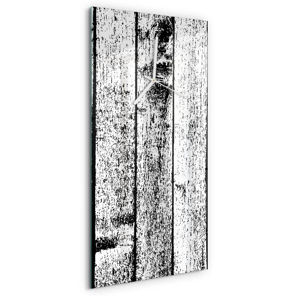 Glazen klok rechthoekige Hout