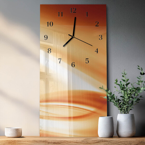 Glazen klok rechthoekige Abstractie