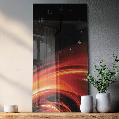 Glazen klok rechthoekige Abstractie
