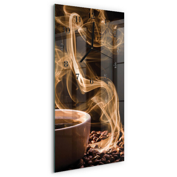 Glazen klok rechthoekige Kopje koffie