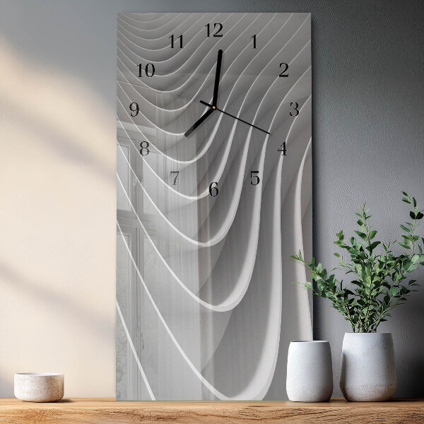 Glazen klok rechthoekige Abstractie