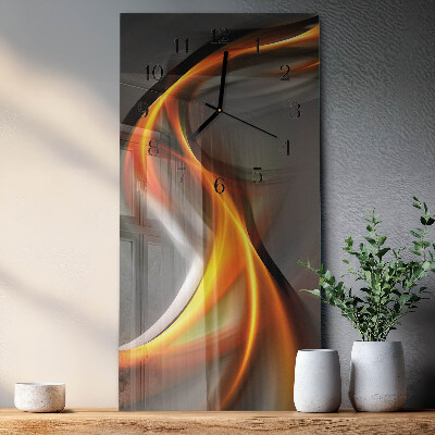 Glazen klok rechthoekige Abstractie