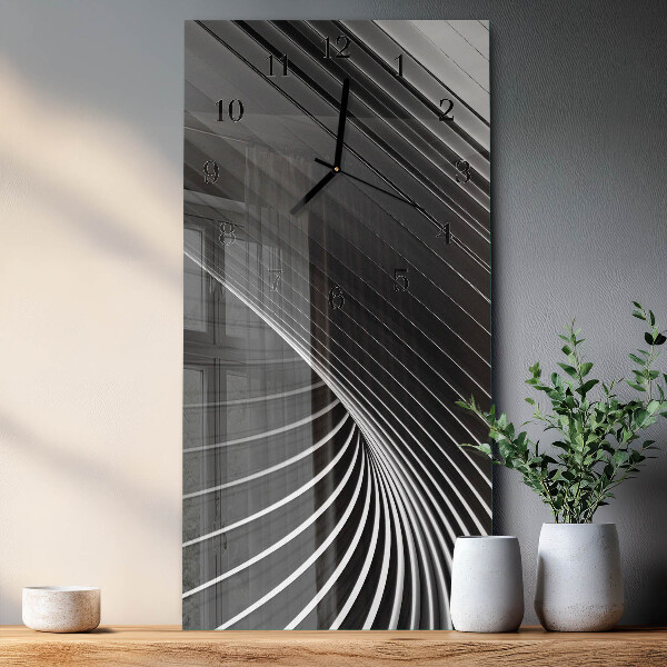 Glazen klok rechthoekige Abstractie