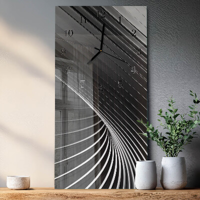 Glazen klok rechthoekige Abstractie