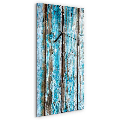 Glazen klok rechthoekige Hout