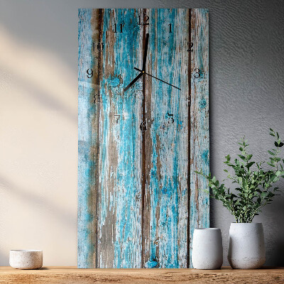Glazen klok rechthoekige Hout
