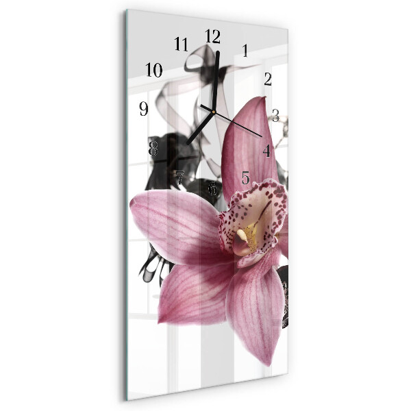 Glazen klok rechthoekige Orchidee