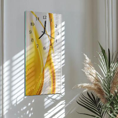 Glazen klok rechthoekige Abstracte kunst