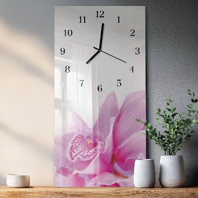 Glazen klok rechthoekige Orchidee