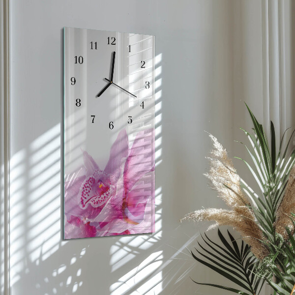 Glazen klok rechthoekige Orchidee