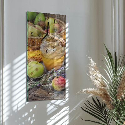 Glazen klok rechthoekige Herfsttafel
