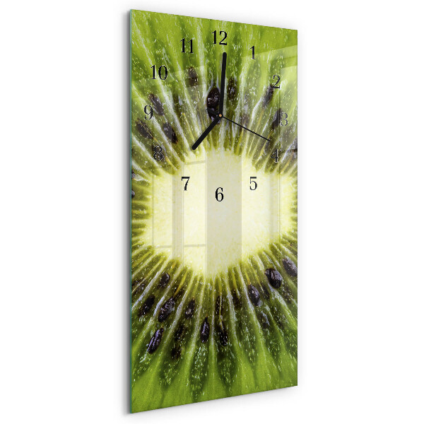 Glazen klok rechthoekige Kiwi